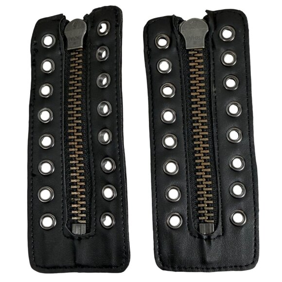 Dr MARTENS Sinclair Milled Nappa Leather Platform Zip Boots Womens 8 + Balsam - Picture 11 of 13